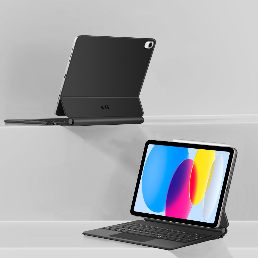 Tech-Protect Tech-Protect iPad 11 2025/10.9 2022 Fodral SC Tangentbord Svart