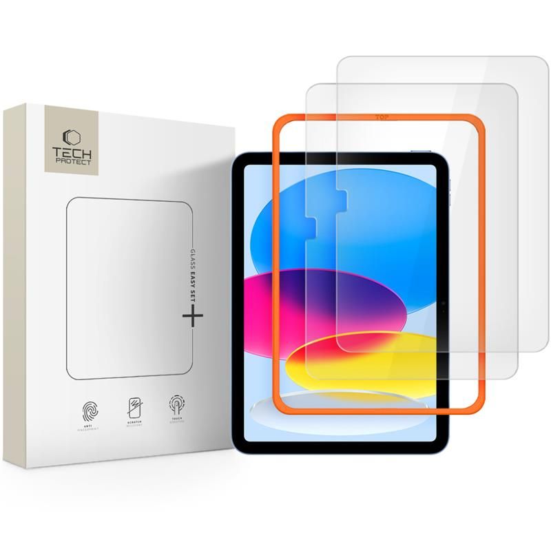 Tech-Protect Tech-Protect iPad 11 2025/10.9 2022 2-PACK Skärmskydd EasySet+