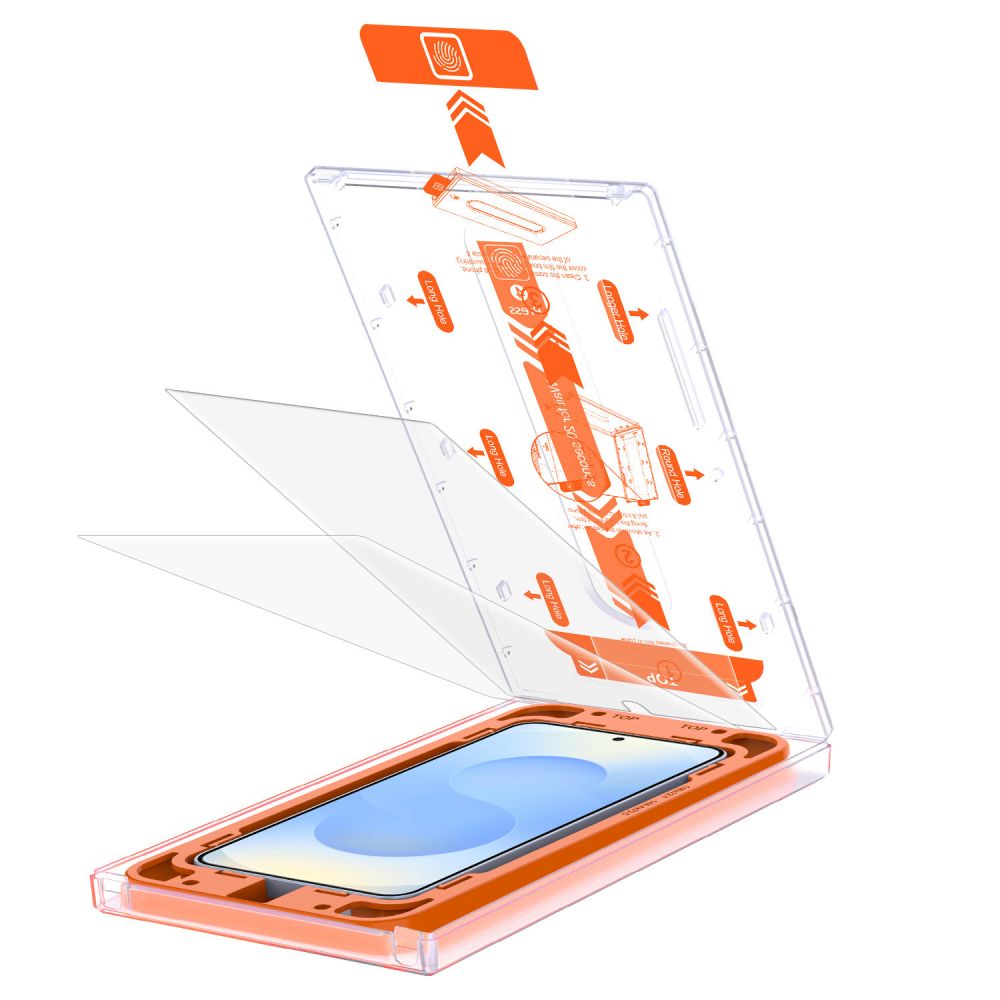 Tech-Protect Tech-Protect Galaxy S25 2-PACK Skärmskydd QuickSet+ Härdat Glas