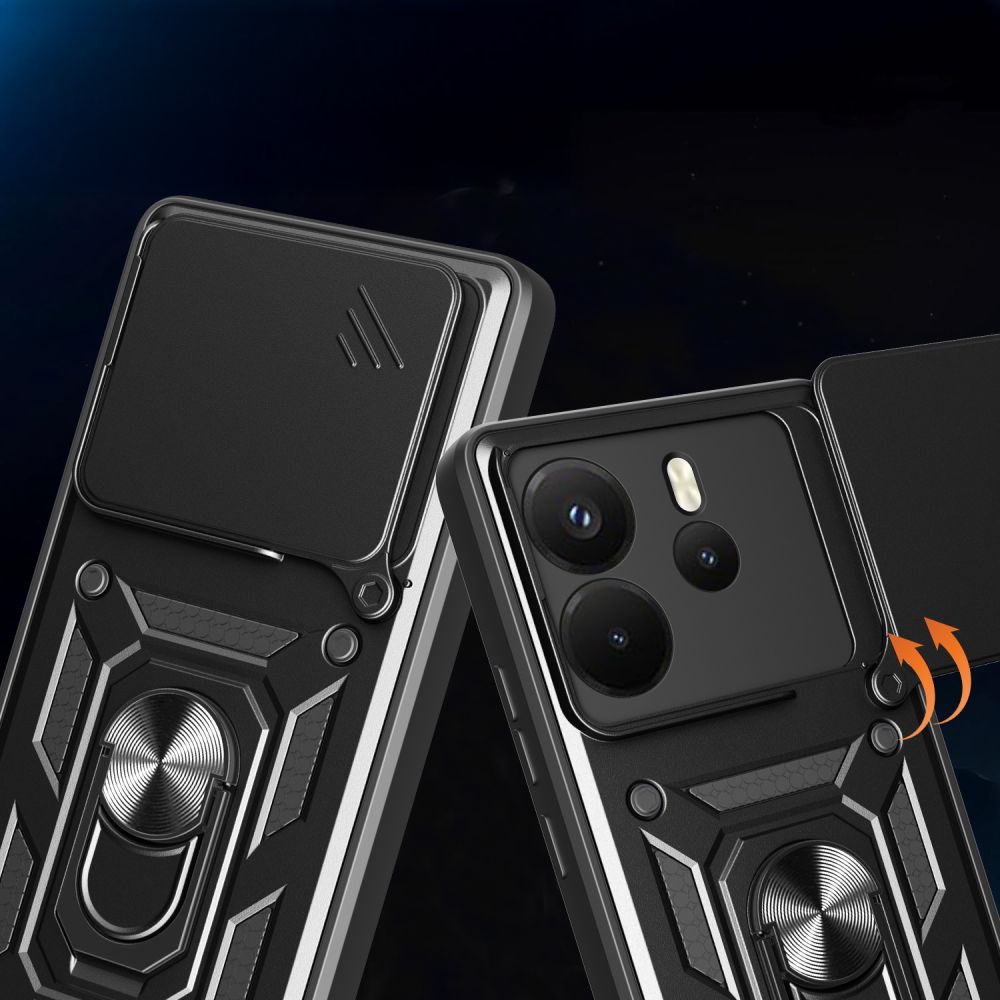 Tech-Protect Tech-Protect Xiaomi Redmi Note 14 4G Skal CamShield Pro Svart