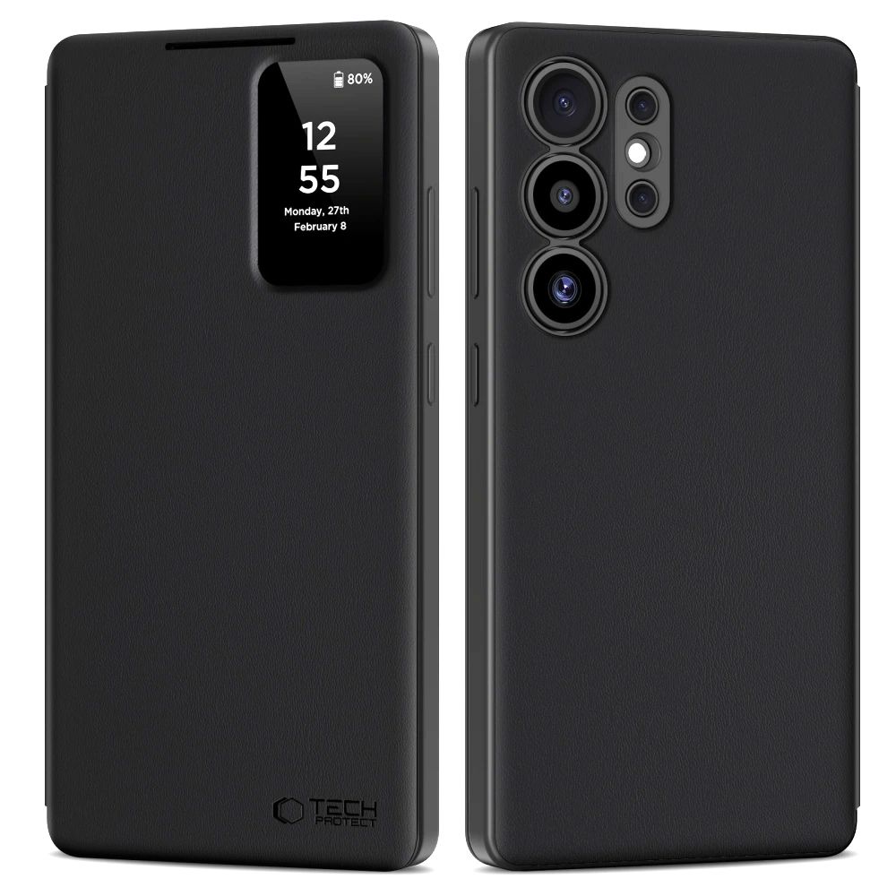 Tech-Protect Tech-Protect Samsung Galaxy S25 Ultra Fodral Smart Wallet Svart