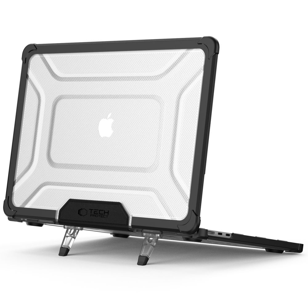 Tech-Protect Tech-Protect MacBook Air 15 2025-2023 Skal SmartShell Black/Clear