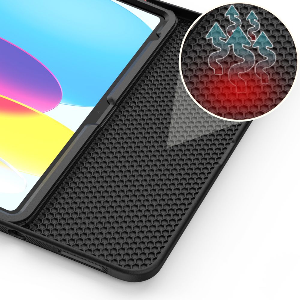 Tech-Protect Tech-Protect iPad 11 2025/10.9 2022 Fodral SC Armor Pennhållare Svart