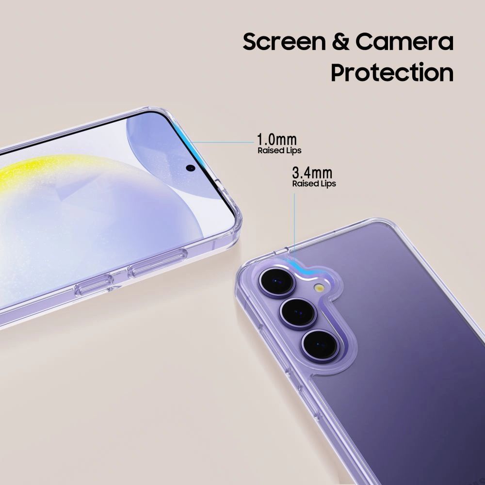 Tech-Protect Tech-Protect Galaxy S25 Edge Skal FlexAir Hybrid Transparent