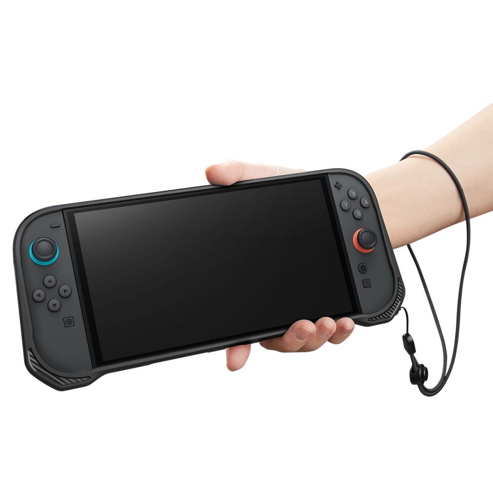 Spigen Spigen Nintendo Switch 2 Skal Rugged Armor Matt Svart