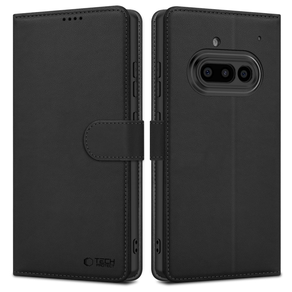 Tech-Protect Tech-Protect Nothing Phone 3a Fodral Läder Svart