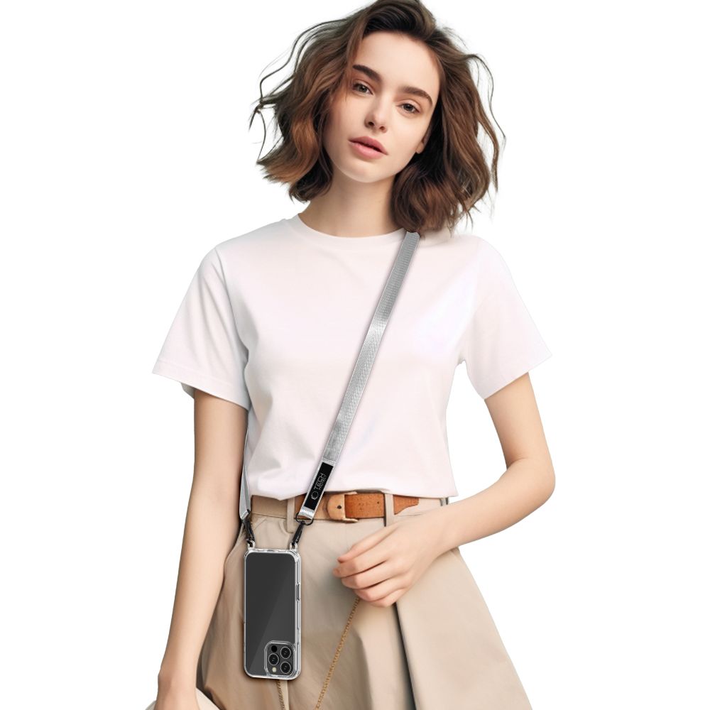 Tech-Protect Tech-Protect Mobilhållare Cross Body Crayon Grey
