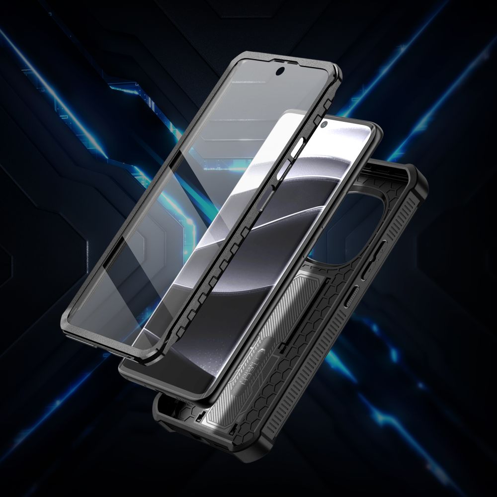 Tech-Protect Tech-Protect Xioami Redmi Note 14 Pro 5G Skal Kevlar Pro Svart