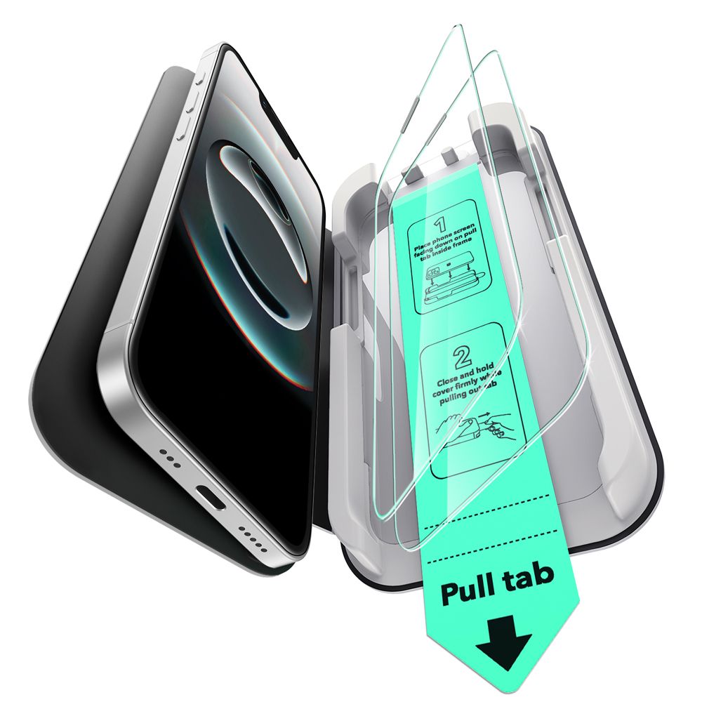 ESR ESR iPhone 17e/16e/14/13/13 Pro 2-PACK Skärmskydd UltraFit Härdat Glas