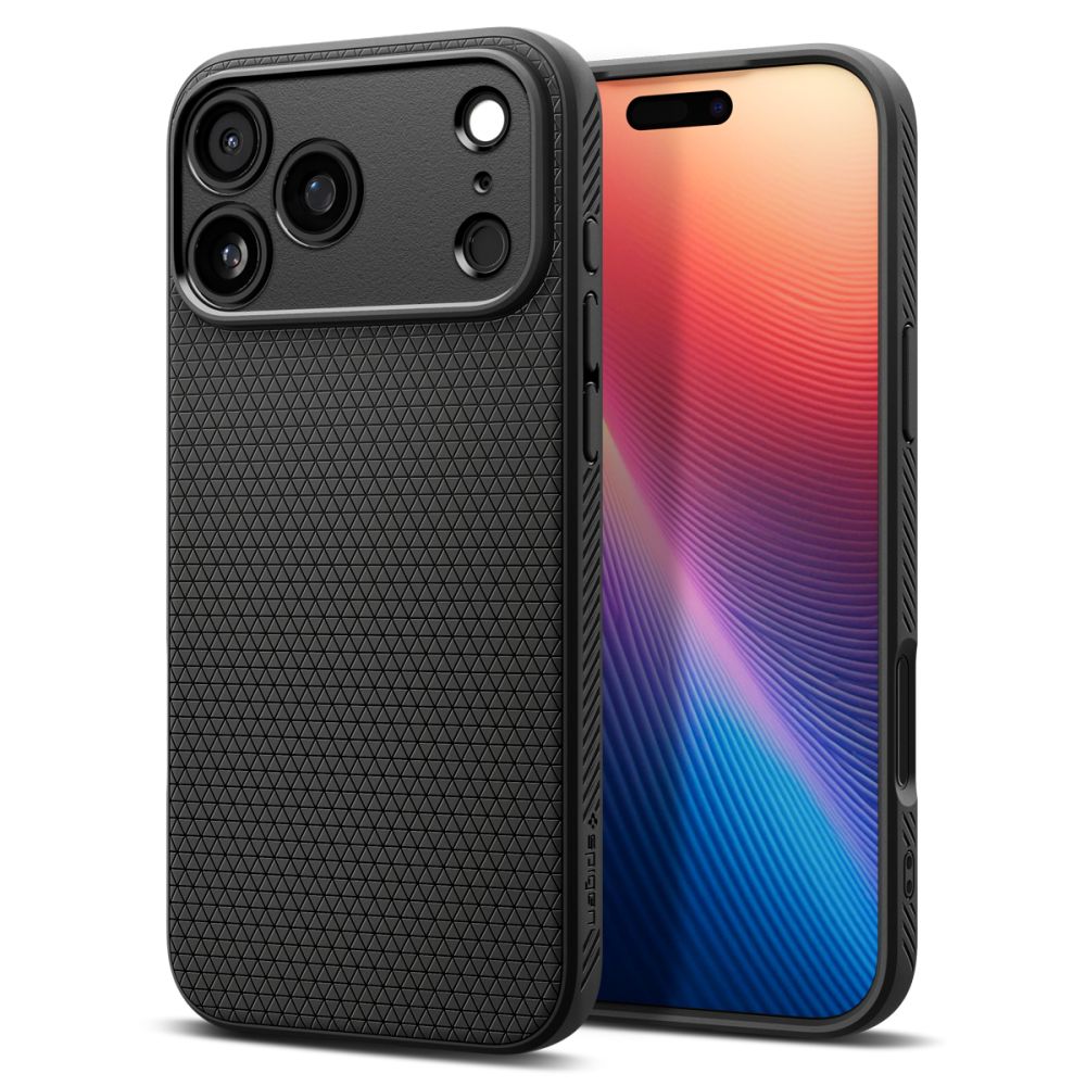 Spigen Spigen iPhone 17 Pro Skal Liquid Air Matt Svart