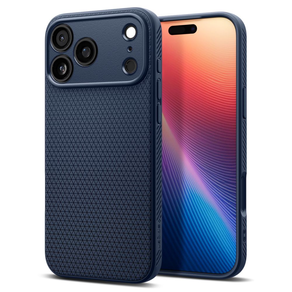 Spigen Spigen iPhone 17 Pro Max Skal Liquid Air Navy Blue