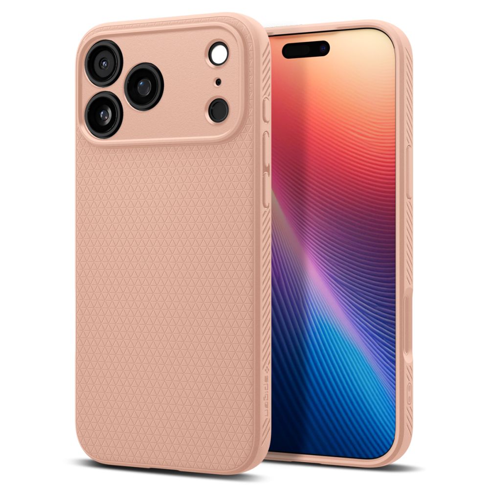Spigen Spigen iPhone 17 Pro Max Skal Liquid Air Rose Titanium