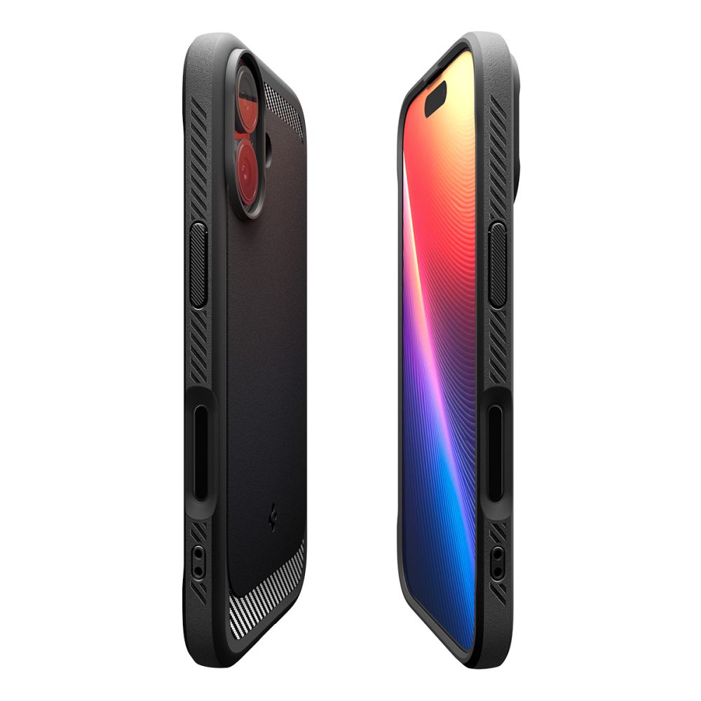 Spigen Spigen iPhone 17 Skal MagSafe Rugged Armor Matt Svart