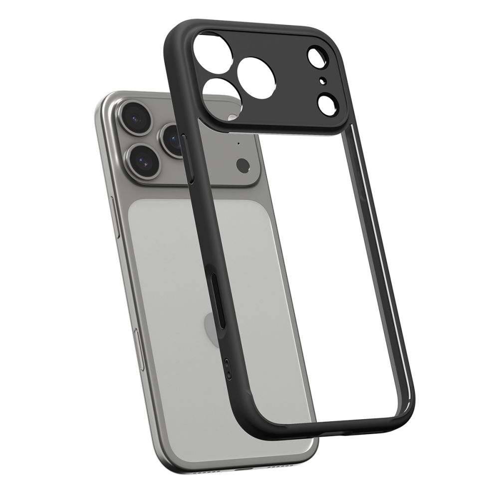 Spigen Spigen iPhone 17 Pro Skal Ultra Hybrid Matt Svart