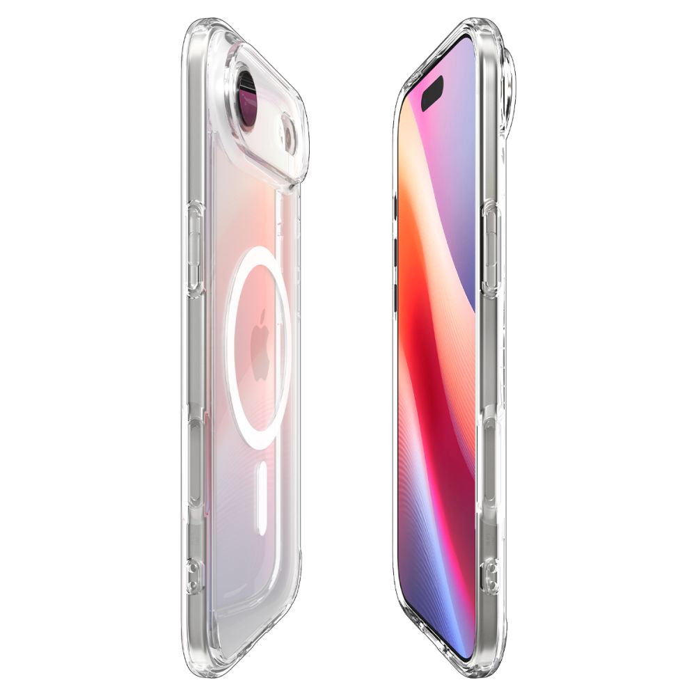 Spigen Spigen iPhone Air Skal MagSafe Ultra Hybrid Transparent/Vit