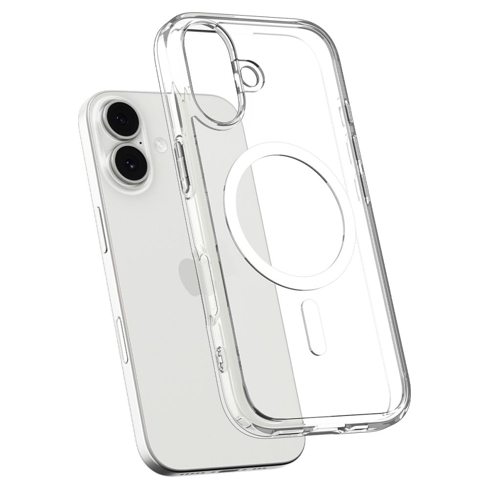 Spigen Spigen iPhone 17 Skal MagSafe Ultra Hybrid Transparent/Vit