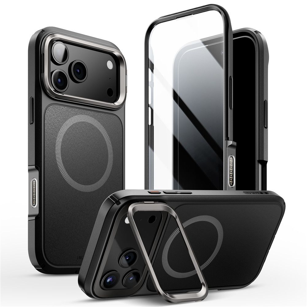 Supcase Supcase iPhone 17 Pro Max Skal MagSafe Iblsn Ares Flip Svart