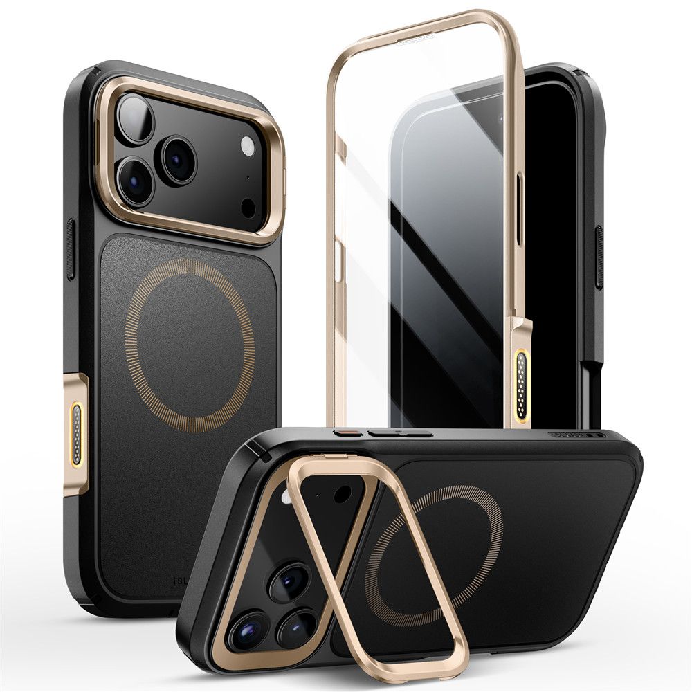 Supcase Supcase iPhone 17 Pro Max Skal MagSafe Iblsn Ares Flip Desert Gold