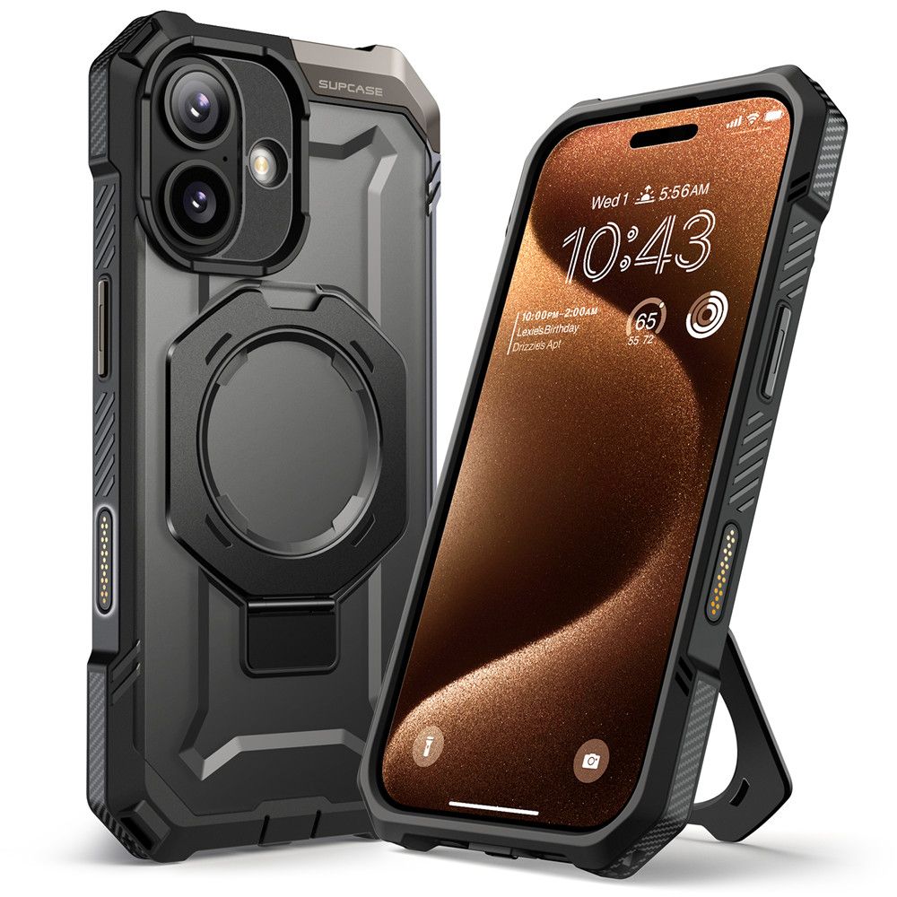 Supcase Supcase iPhone 17 Skal MagSafe Unicorn Beetle Grip Svart