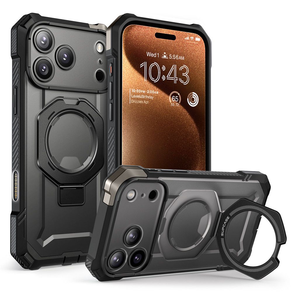 Supcase Supcase iPhone 17 Pro Max Skal MagSafe Unicorn Beetle Grip Svart