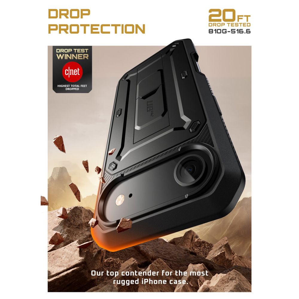 Supcase Supcase iPhone Air Skal Unicorn Beetle Pro Svart