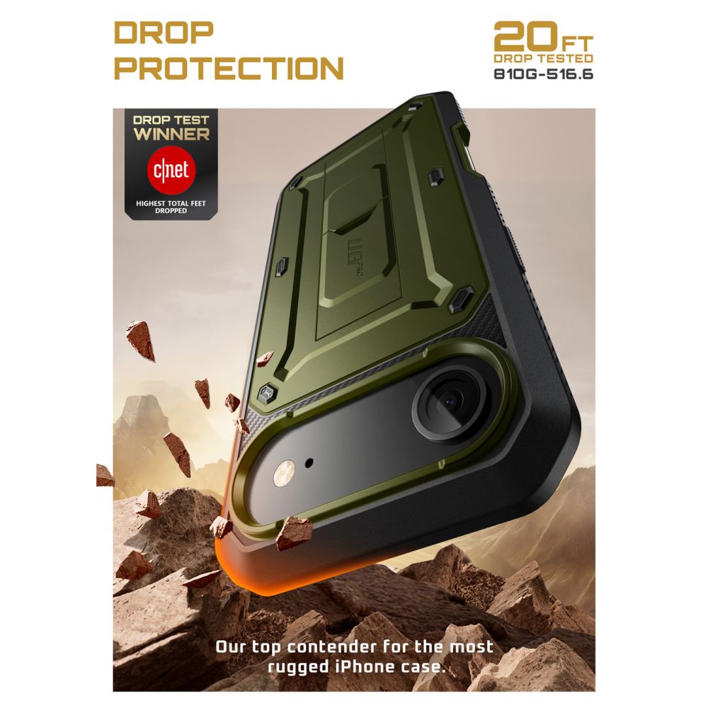 Supcase Supcase iPhone Air Skal Unicorn Beetle Pro Guldan