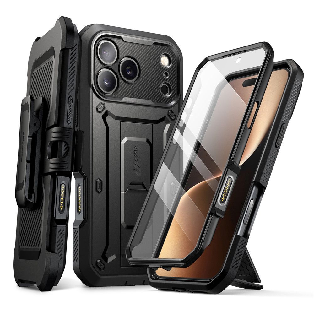 Supcase Supcase iPhone 17 Pro Skal Unicorn Beetle Pro Svart