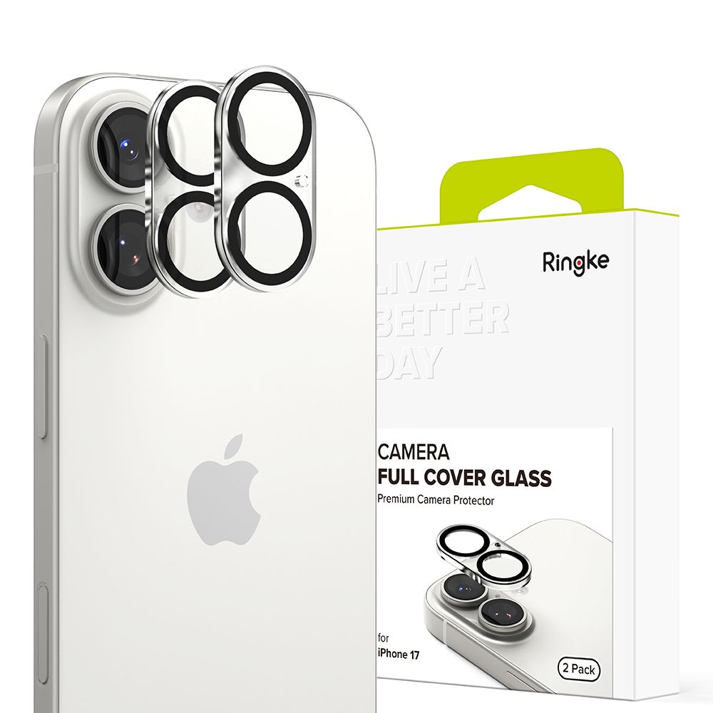 Ringke Ringke iPhone 17 2-PACK Linsskydd Svart