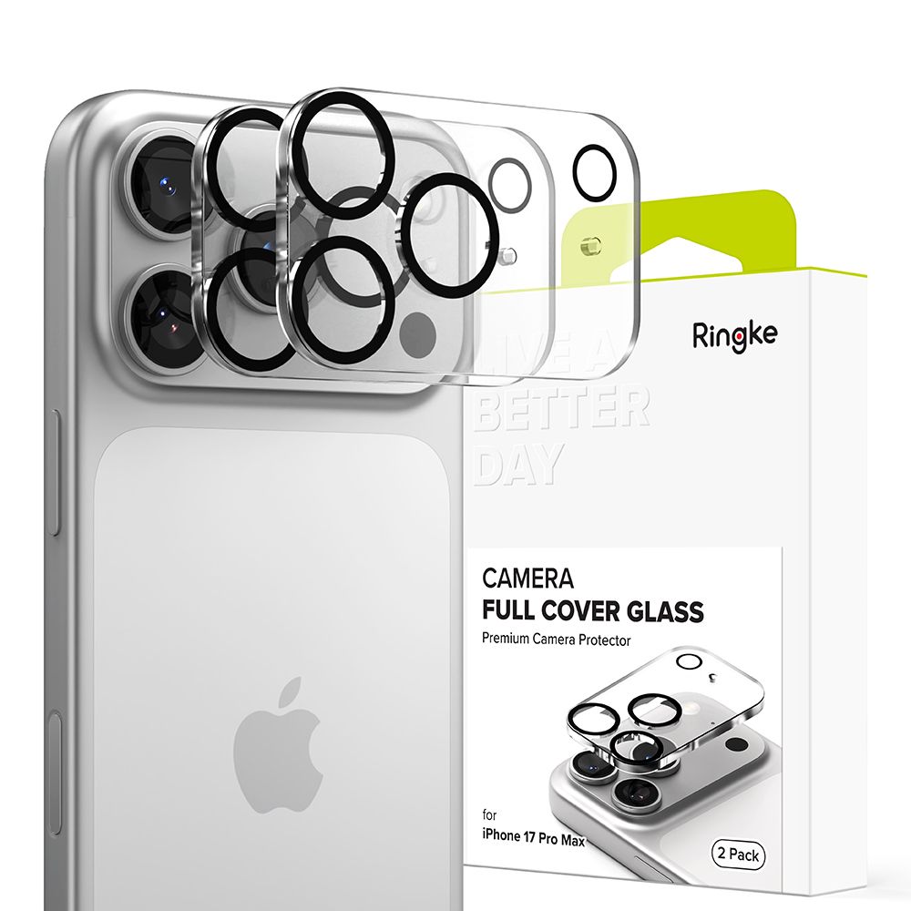 Ringke Ringke iPhone 17 Pro Max 2-PACK Linsskydd Svart