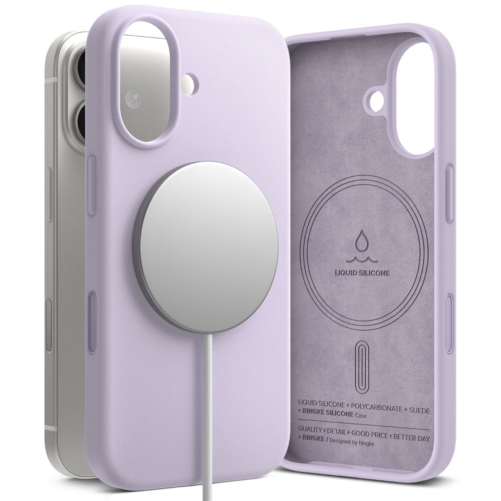 Ringke Ringke iPhone 17 Skal MagSafe Silikon Lila