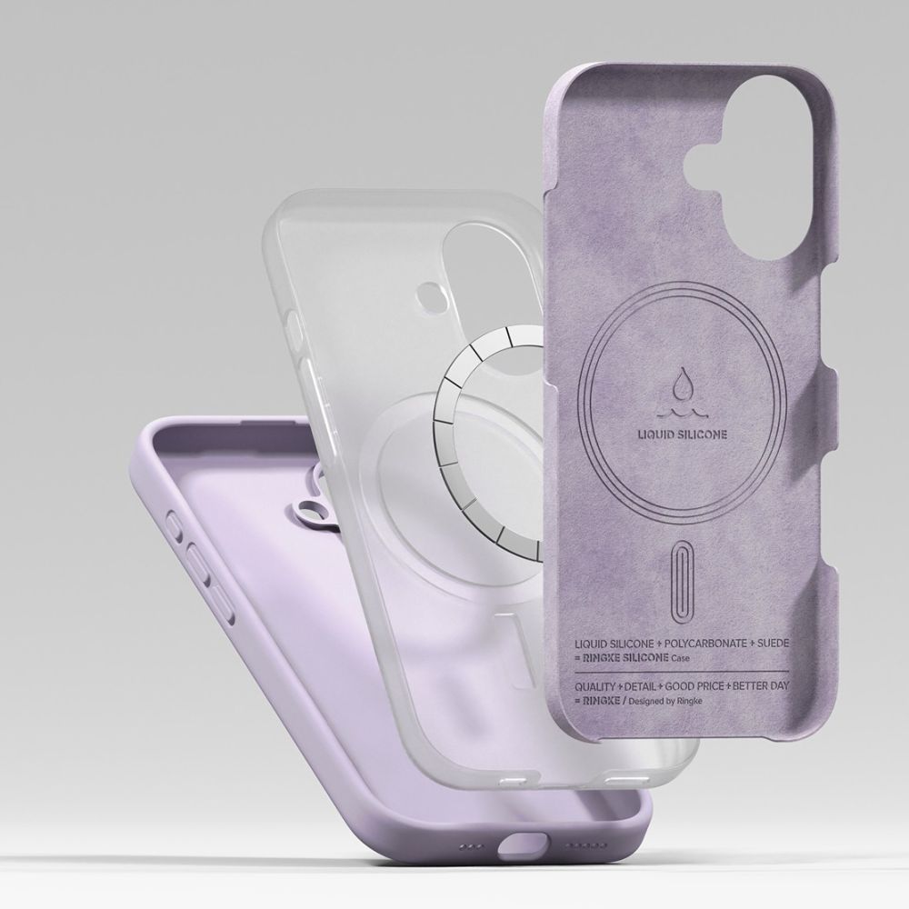 Ringke Ringke iPhone 17 Skal MagSafe Silikon Lila