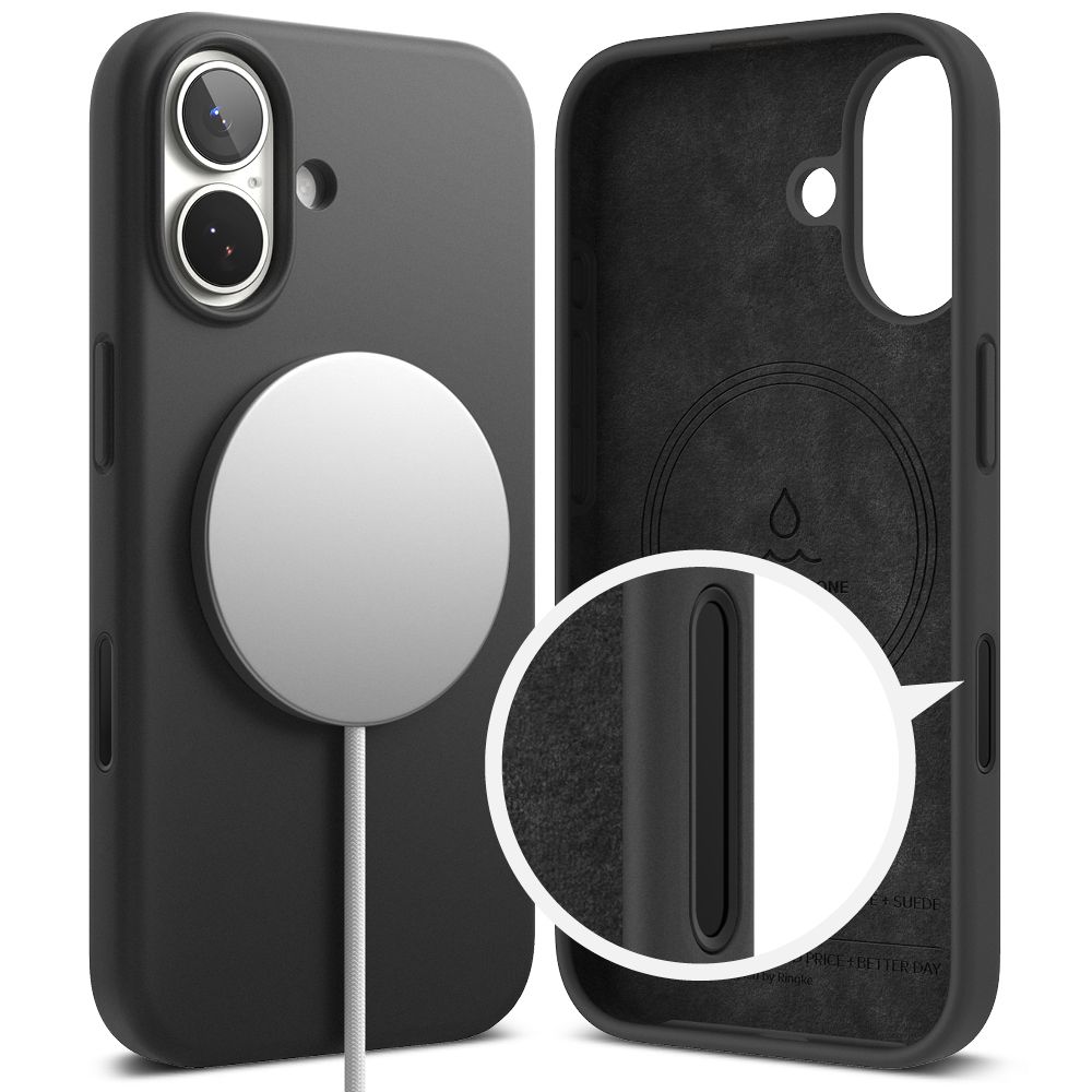 Ringke Ringke iPhone 17 Skal MagSafe Silikon Svart