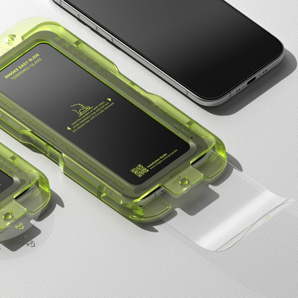 Ringke Ringke iPhone Air 2-PACK Easy Slide Skärmskydd Härdat Glas