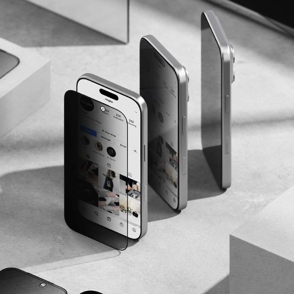Ringke Ringke iPhone 17 Pro 2-PACK Easy Slide Skärmskydd Härdat Glas