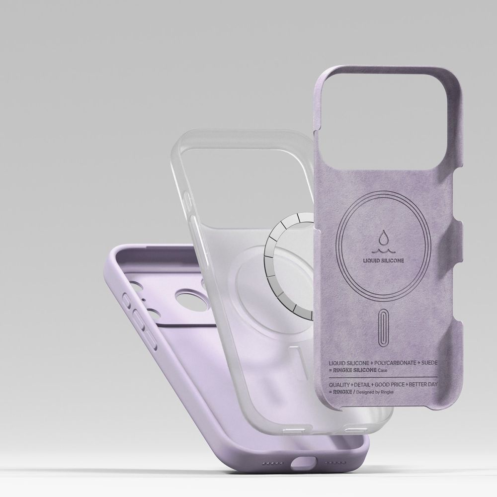 Ringke Ringke iPhone 17 Pro Skal MagSafe Silikon Lila