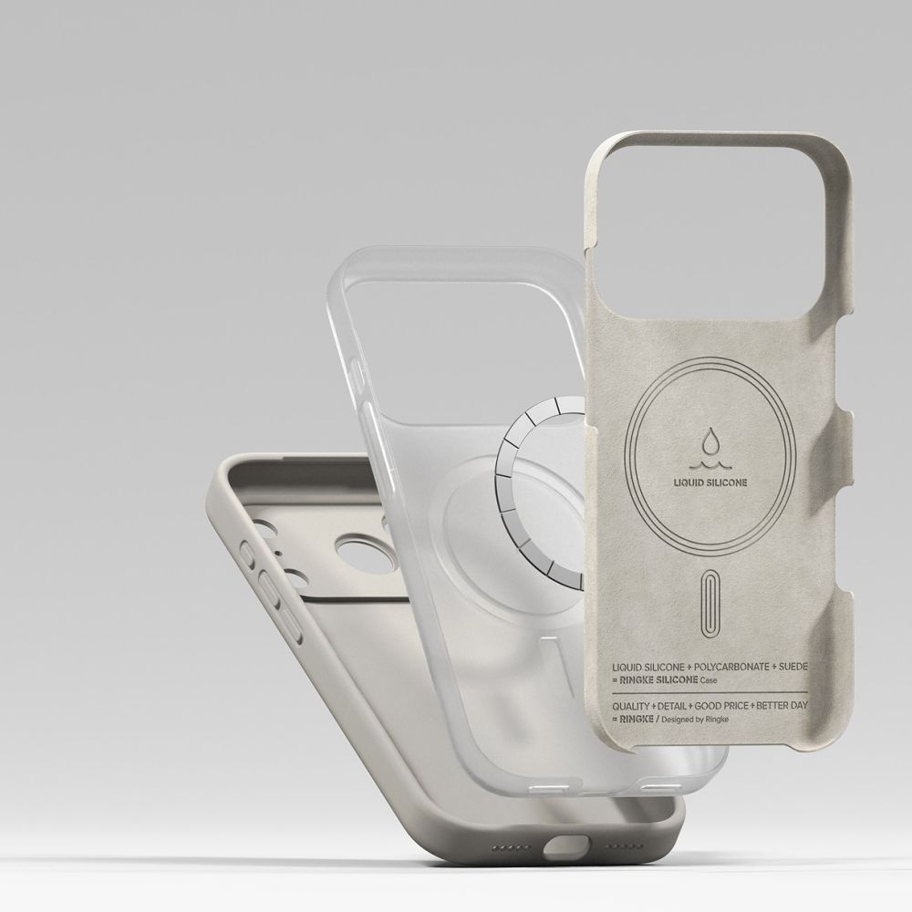 Ringke Ringke iPhone 17 Pro Skal MagSafe Silikon Stone
