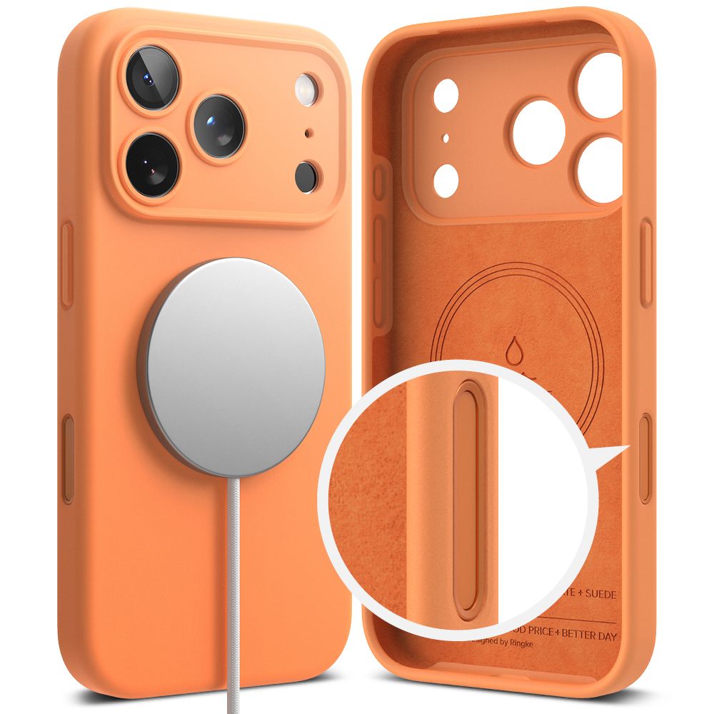 Ringke Ringke iPhone 17 Pro Max Skal MagSafe Silikon Tangerine