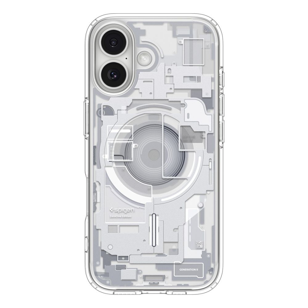 Spigen Spigen iPhone 17 Skal MagSafe Ultra Hybrid Zero One Vit