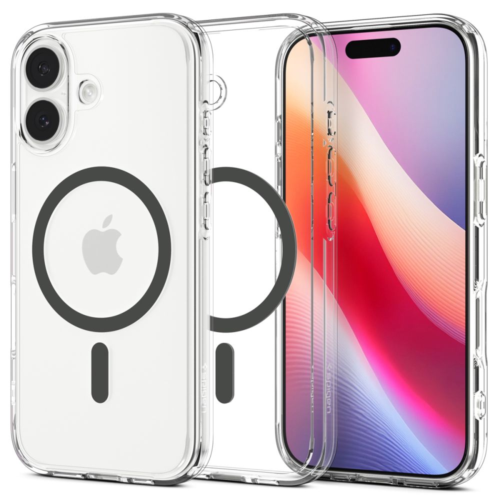 Spigen Spigen iPhone 17 Skal MagSafe Ultra Hybrid Transparent