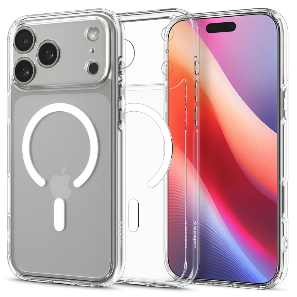 Spigen Spigen iPhone 17 Pro Skal MagSafe Ultra Hybrid Transparent