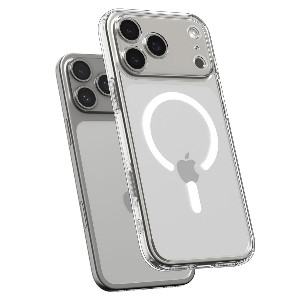 Spigen Spigen iPhone 17 Pro Skal MagSafe Ultra Hybrid Transparent