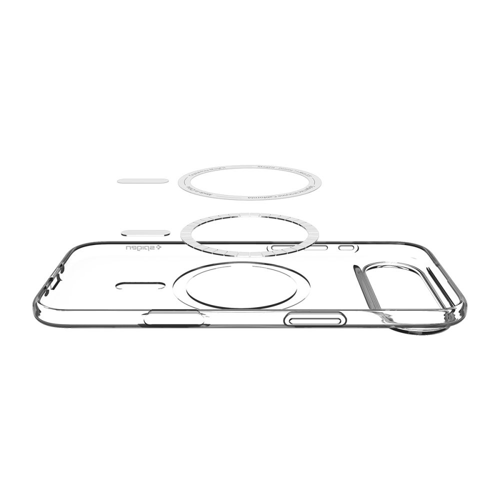 Spigen Spigen iPhone Air Skal MagSafe Liquid Crystal Transparent