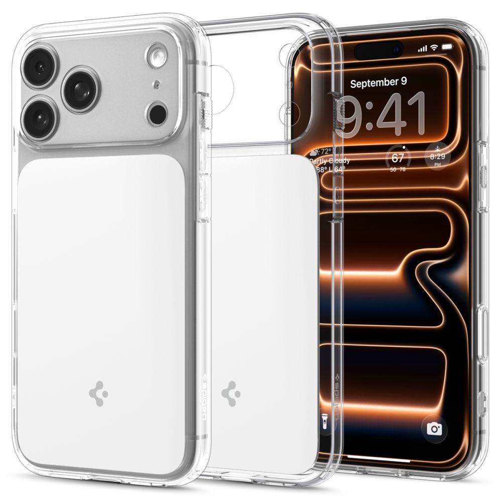 Spigen Spigen iPhone 17 Pro Max Skal MagSafe Ultra Hybrid 'T' Vit