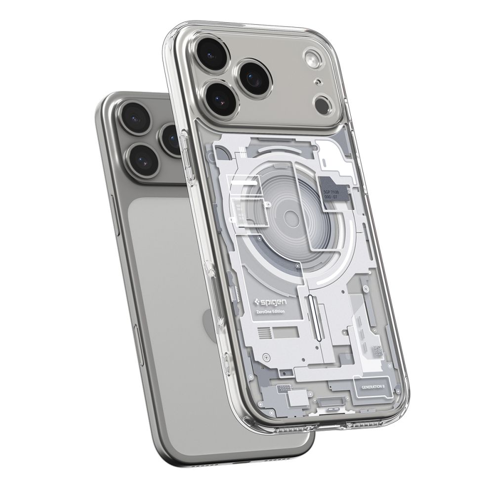 Spigen Spigen iPhone 17 Pro Max Skal MagSafe Ultra Hybrid Zero One Vit