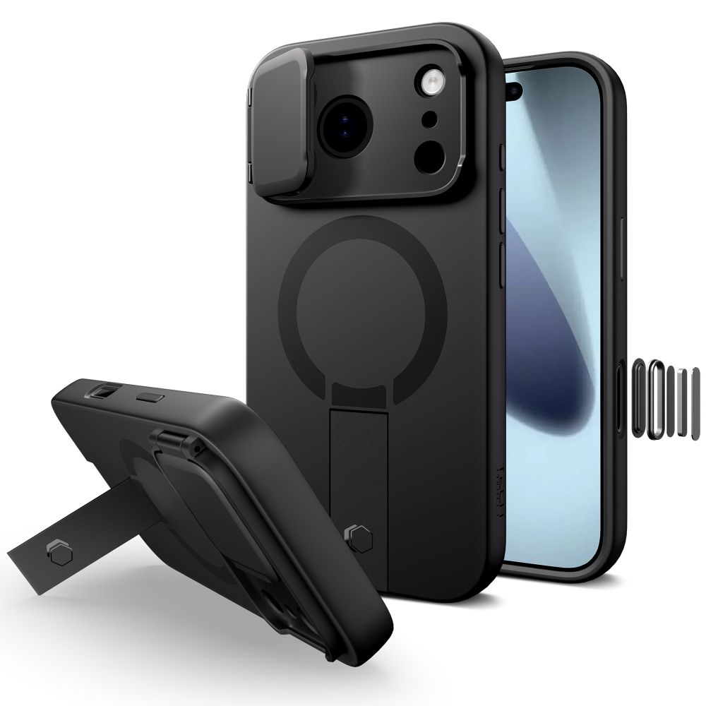 Tech-Protect Tech-Protect iPhone 17 Pro Max Skal MagSfe Kevlar Aura Svart