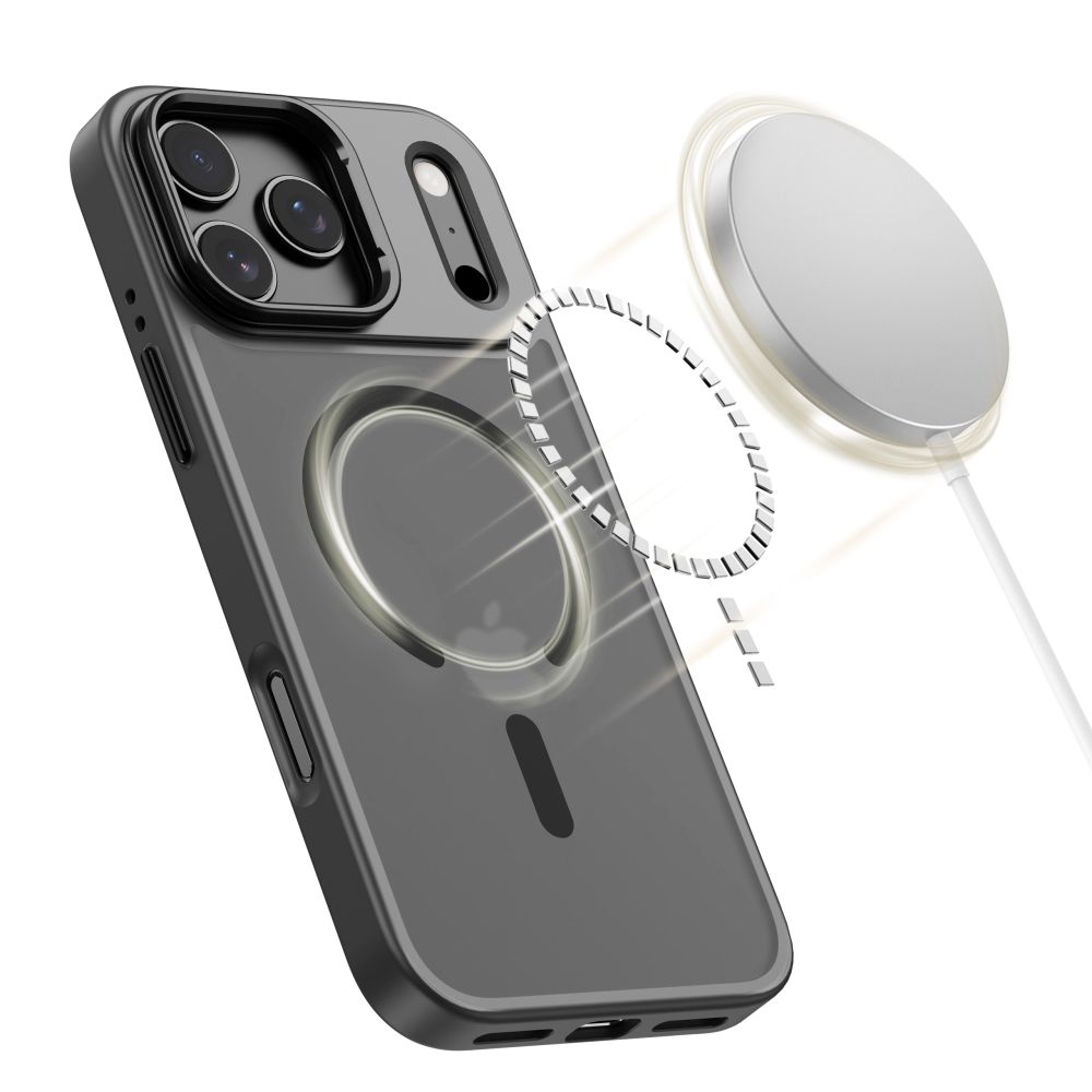 Tech-Protect Tech-Protect iPhone 17 Pro Max Skal MagSafe MagStand Svart