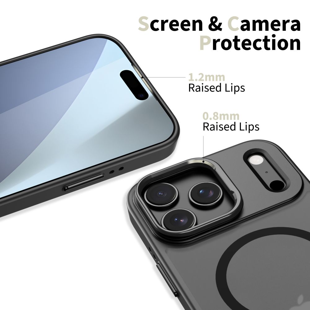 Tech-Protect Tech-Protect iPhone 17 Pro Skal MagSafe MagStand Svart