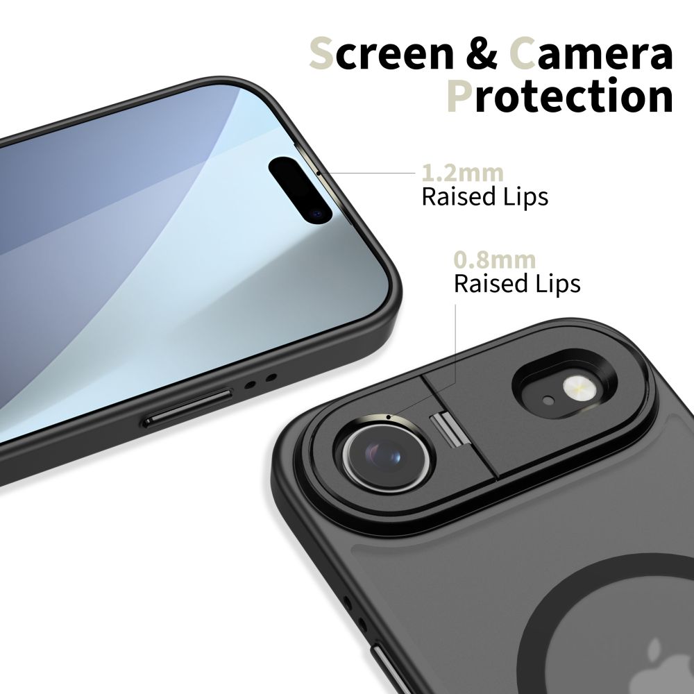 Tech-Protect Tech-Protect iPhone Air Skal MagSafe MagStand Svart