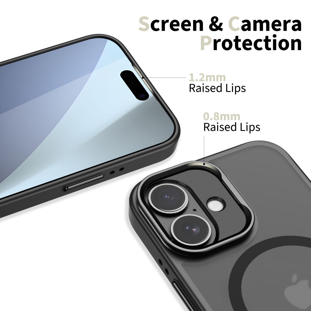 Tech-Protect Tech-Protect iPhone 17 Skal MagSafe MagStand Svart