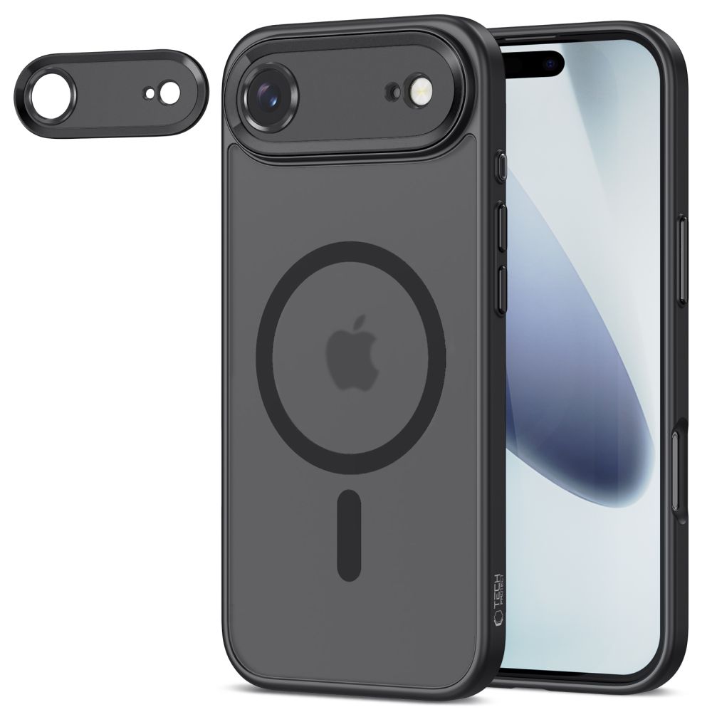 Tech-Protect Tech-Protect iPhone Air Skal MagSafe MagCam Matt Svart